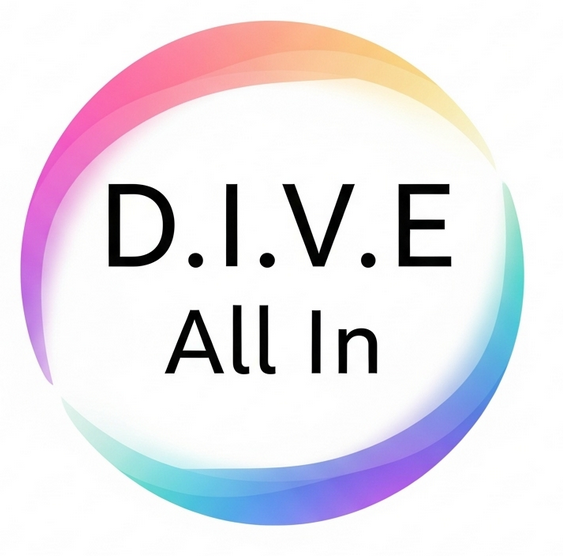 D.I.V.E All In Logo